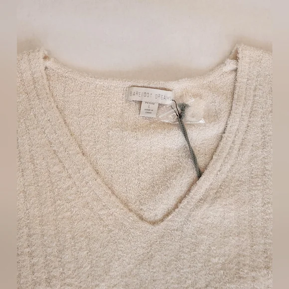 NWT || BAREFOOT DREAMS || Cozychic-Light  and Luxe lounge Set, sz petite lg. - Picture 9 of 12